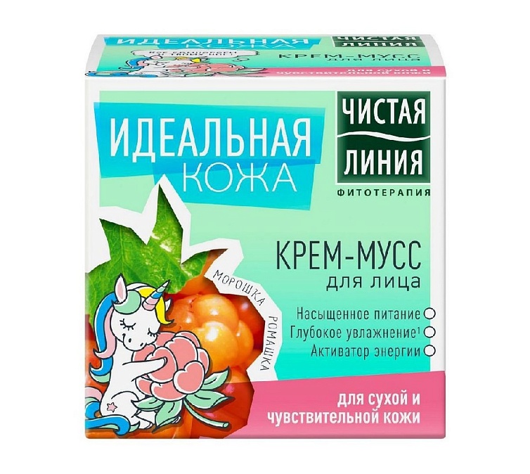 Крем для лица 45мл ЧИСТАЯ ЛИНИЯ Крем для лица 45мл ЧИСТАЯ ЛИНИЯ