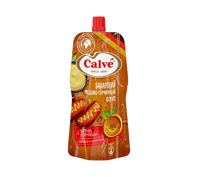 Соус 230г Calve Баварский медово-горчичный Соус 230г Calve Баварский медово-горчичный