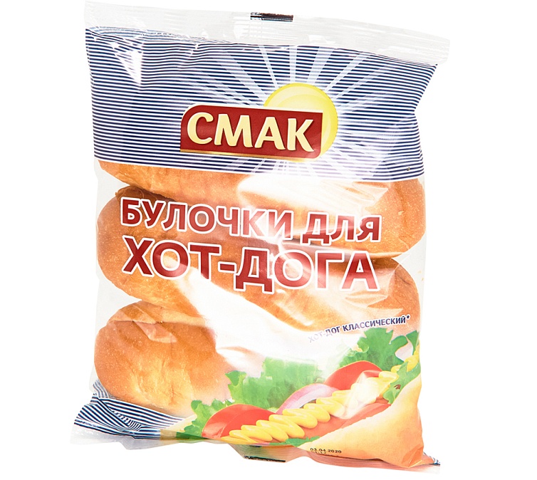 Булочки 150г для хот-дога Булочки 150г для хот-дога
