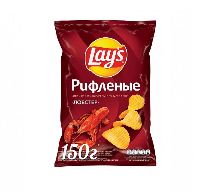 Чипсы 150г Lays Лобстер Чипсы 150г Lays Лобстер