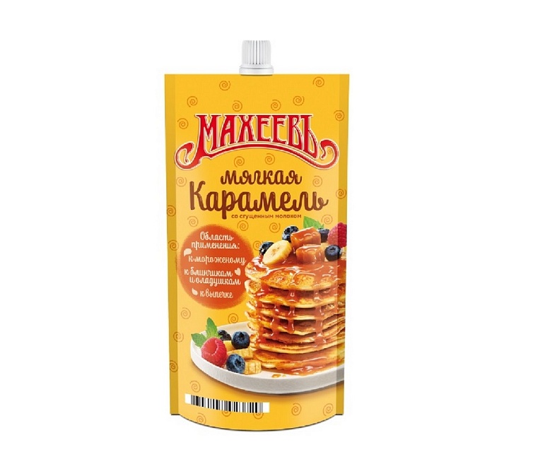 Топпинг мягкая карамель 300г Махеев Топпинг мягкая карамель 300г Махеев