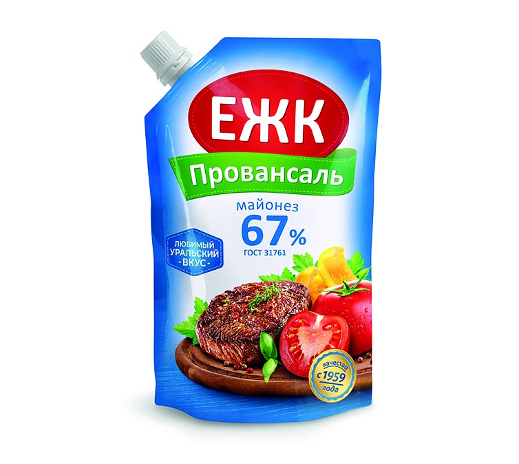 Майонез 67% 675г ЕЖК Провансаль дой-пак Майонез 67% 675г ЕЖК Провансаль дой-пак