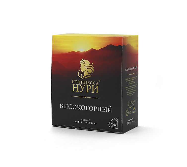 Чай черный 100пак Принцесса Нури Высокогорный Чай черный 100пак Принцесса Нури Высокогорный
